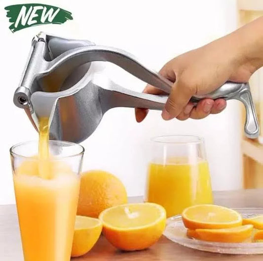 Manual Juice Squeezer Aluminum Alloy Hand Pressure Juicer Pomegranate Orange Lemon Sugar Cane Juice Kitchen Bar Fruit Tools – 700g